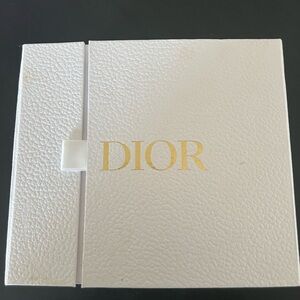 Dior Luxurious White and Navy Packaging